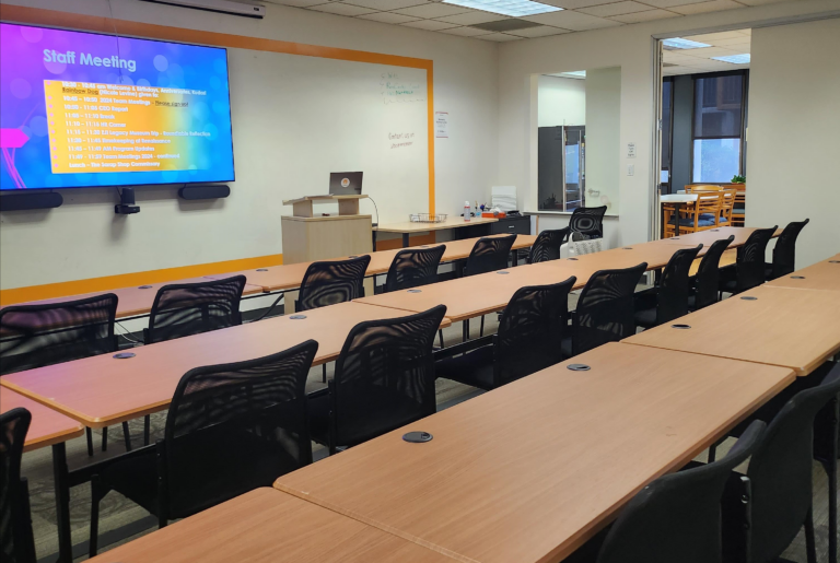 Available office space at the Renaissance 5th Street Incubator.