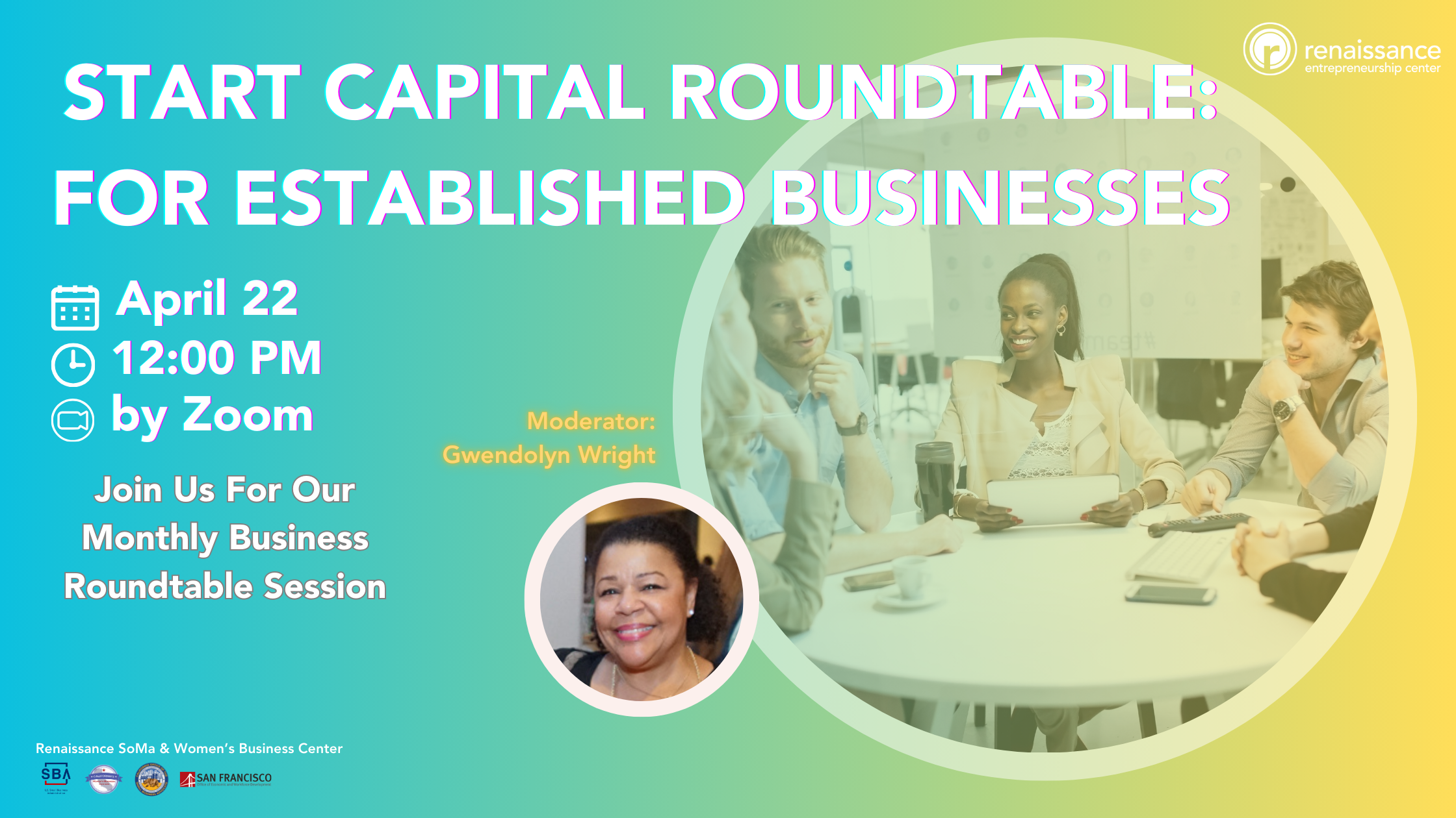 Copta Round Table Start Capital Roundtable: For Established Businesses (WBC 04/22/25 ...