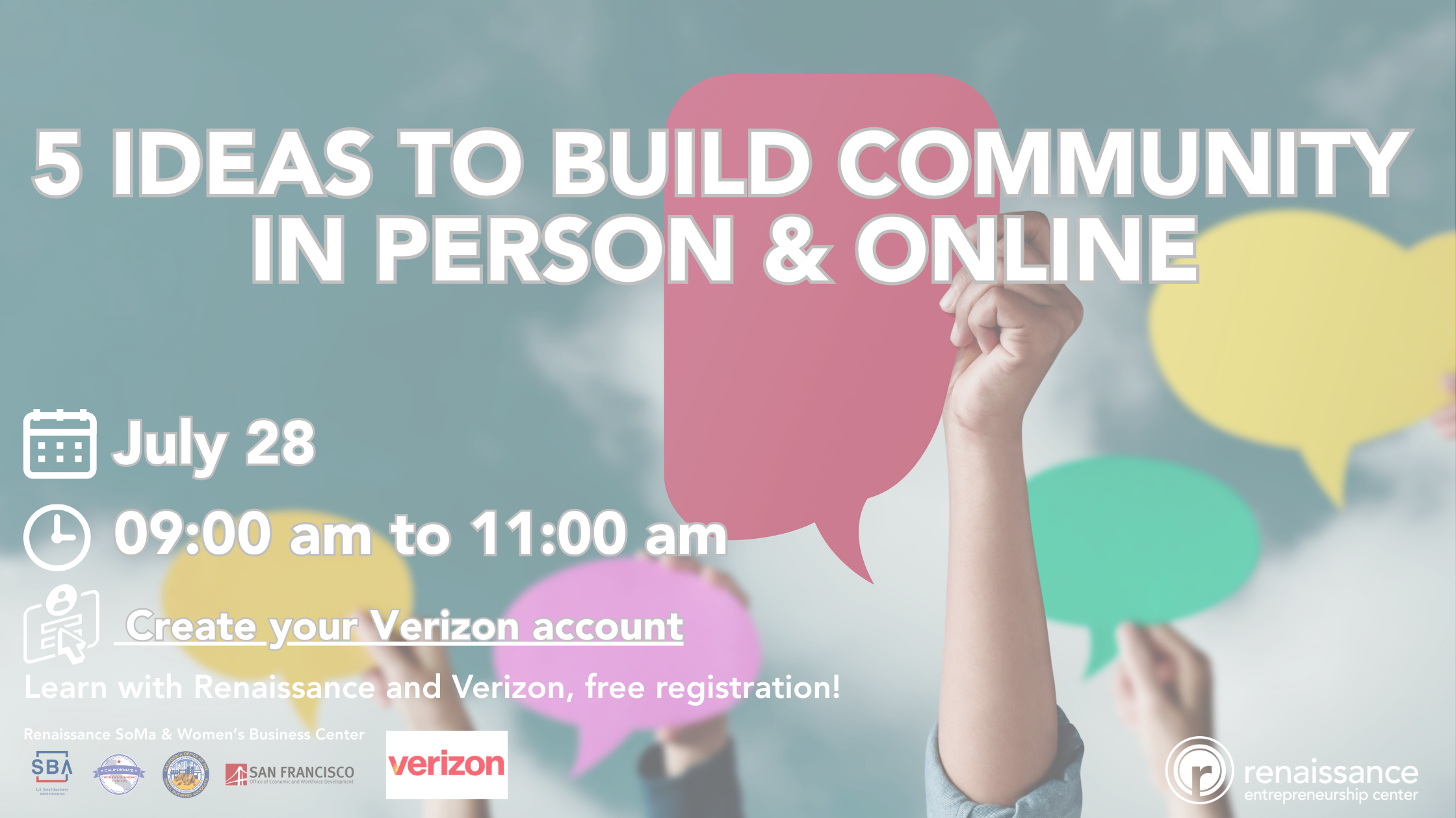 🖥️5 ideas to build community in person & online - Renaissance ...