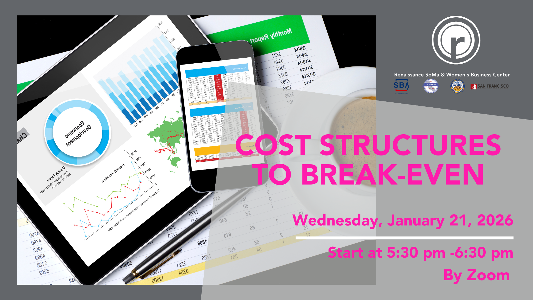 🖥️Cost structures to break-even (WBC 01/21/2026)
