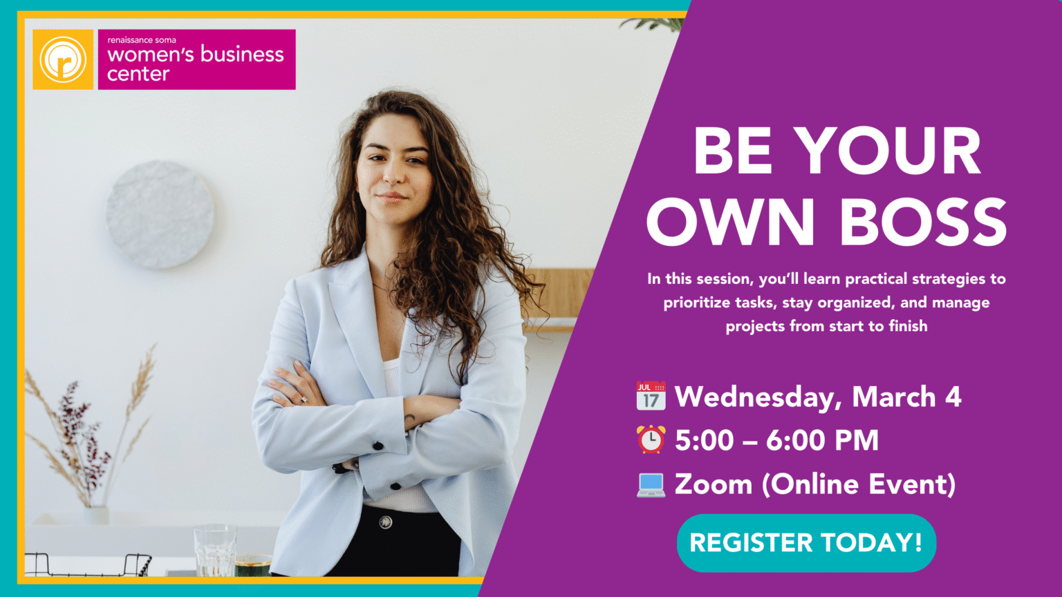 Be Your Own Boss (WBC 03/04/26) - Renaissance Entrepreneurship Center