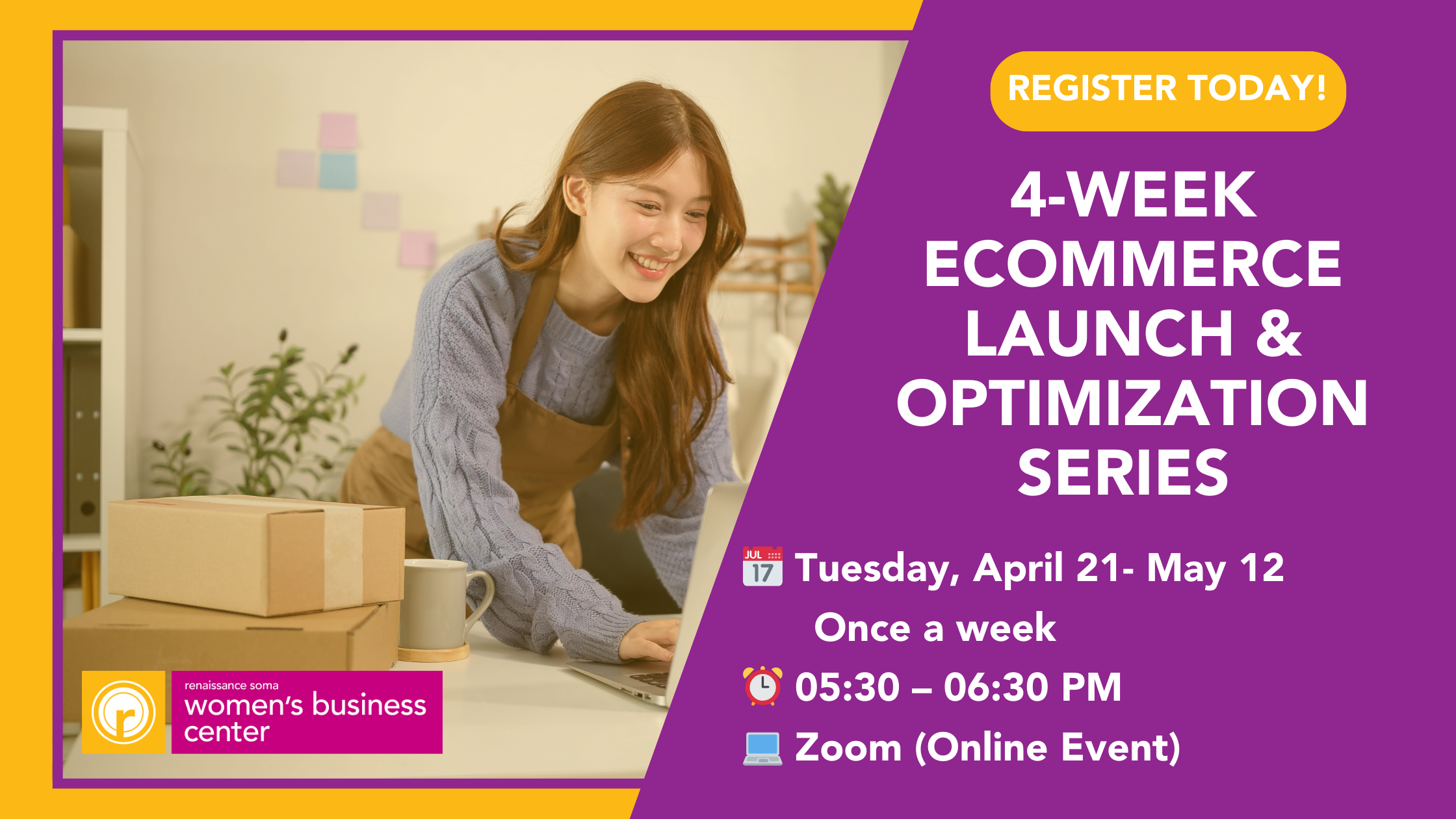 🖥️4-Week Ecommerce Launch & Optimization Series (WBC 0421-0512) (1)