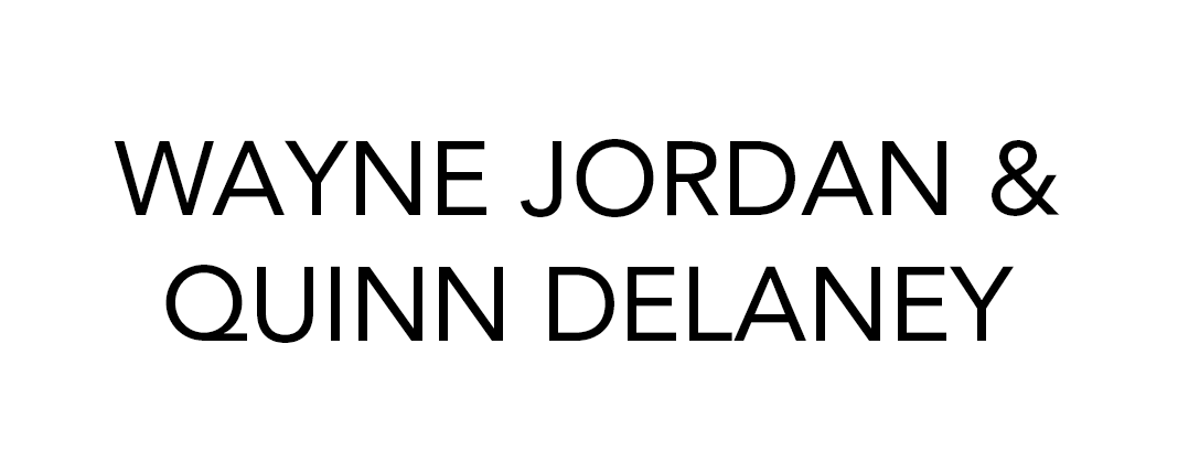 Wayne Jordan and Quinn Delaney logo